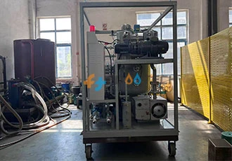 ZYD 250L / min vacuümtransformator oliefiltratiemachine was met succes getest