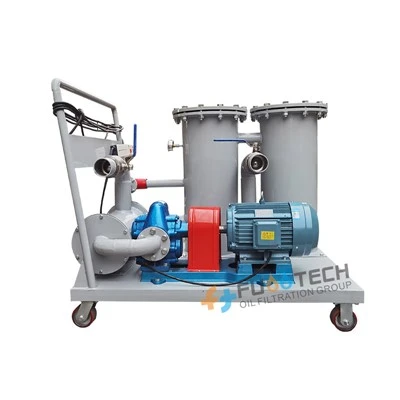 Po -300 300 LPM Portable Oil Filter Cart met olietank
